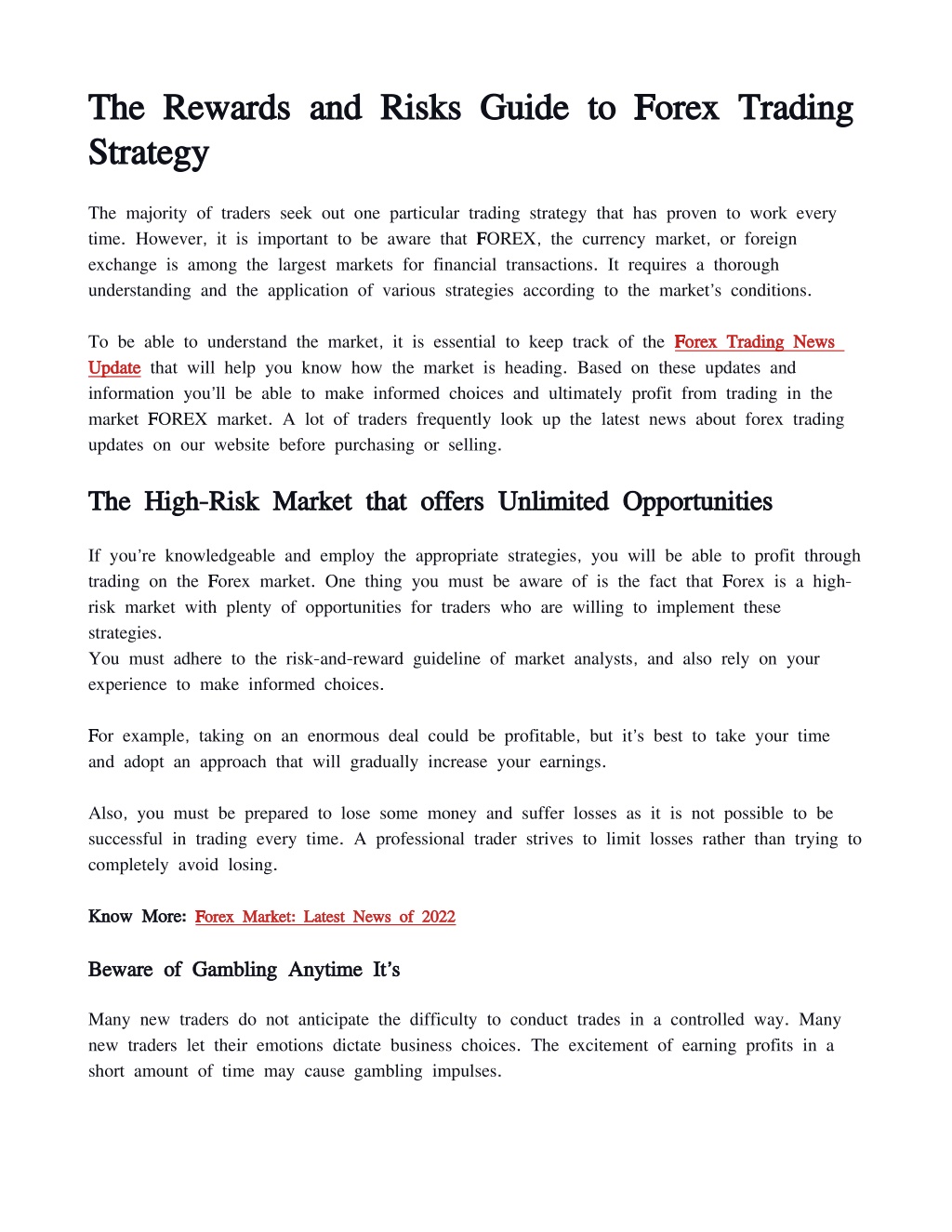 PPT - The Rewards and Risks Guide to Forex Trading Strategy PowerPoint ...