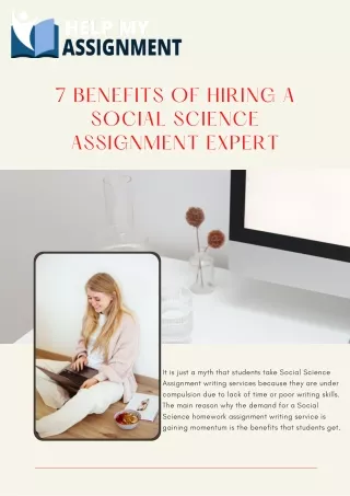 7 Benefits Of Hiring A Social Science Assignment Expert  PDF