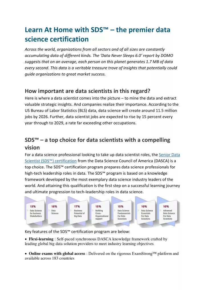 learn at home with sds the premier data science
