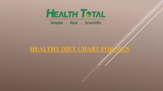 Healthy Diet Chart for Men