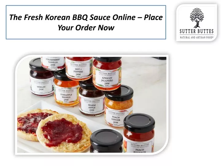 the fresh korean bbq sauce online place your