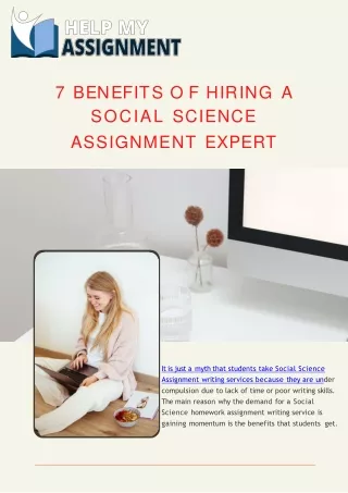 7 Benefits Of Hiring A Social Science Assignment Expert  PDF