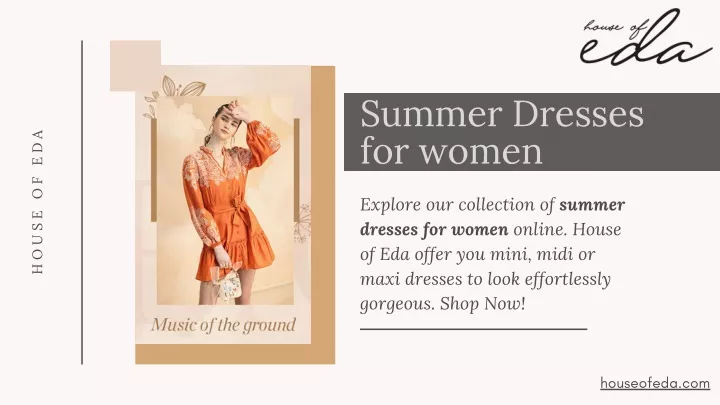 summer dresses for women