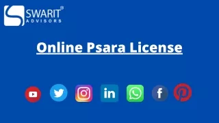 Online Psara License