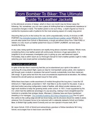 from bomber to biker the ultimate guide