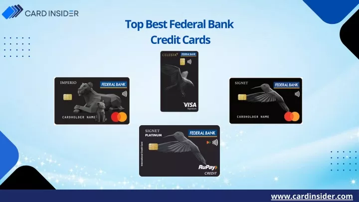 top best federal bank credit cards