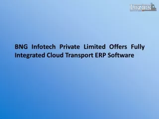 bng infotech private limited offers fully