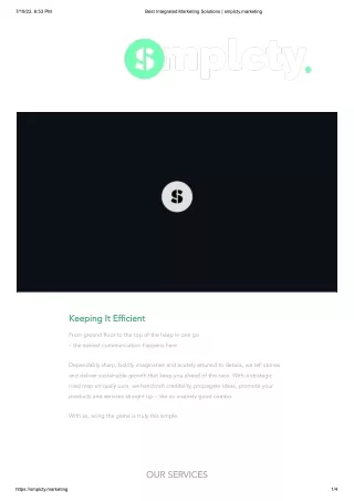Social media marketing