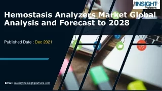 Hemostasis Analyzers Market Will Escalate Rapidly in the Near Future