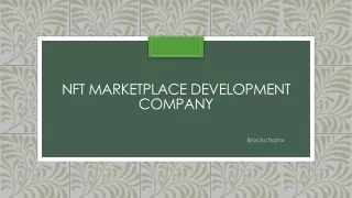 nft marketplace development company