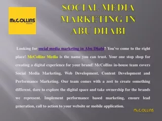 social media marketing in abu dhabi
