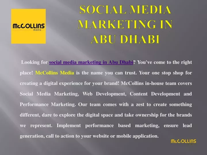 social media marketing in abu dhabi