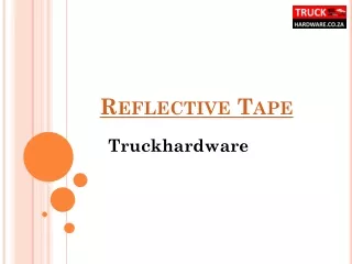 Reflective Tapes - Truckhardware