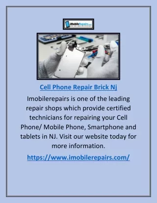 cell phone repair brick nj