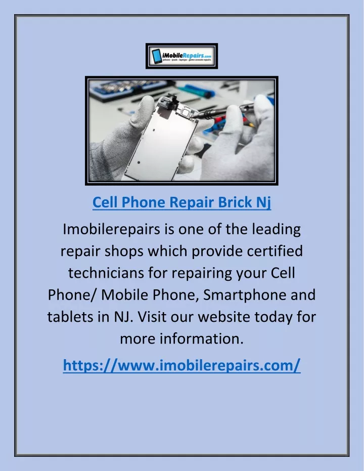 cell phone repair brick nj