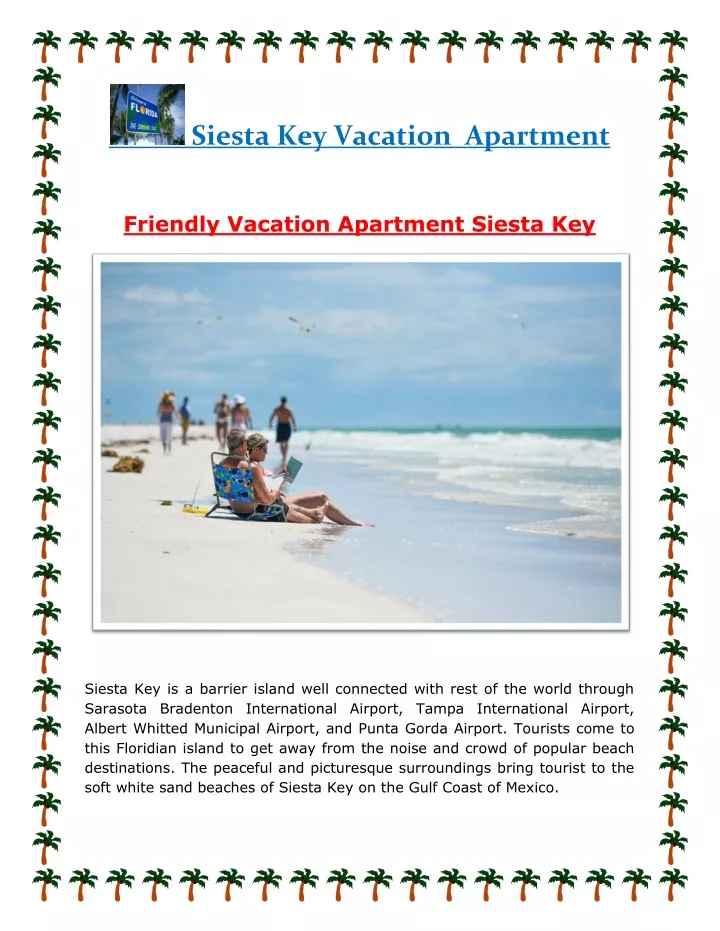 siesta key vacation apartment