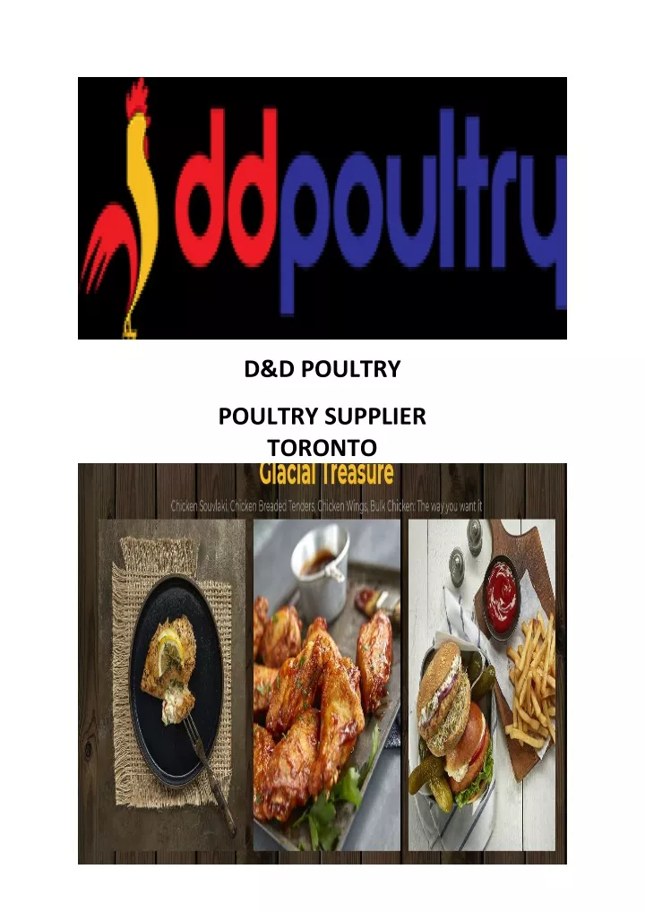 d d poultry