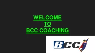 welcome to bcc coaching