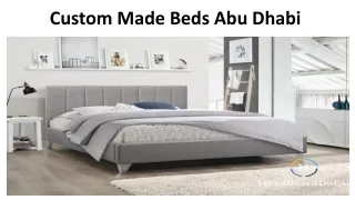custom made beds abu dhabi