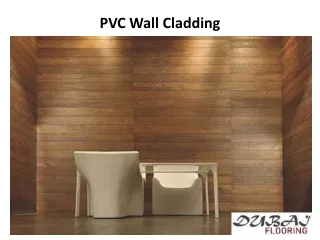 PVC Wall Cladding