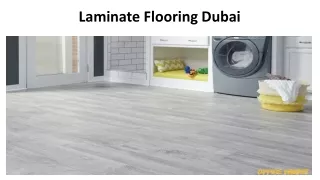 Laminate Flooring Dubai