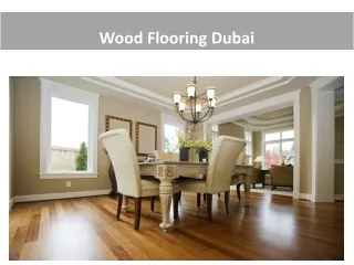 Wood Flooring Dubai