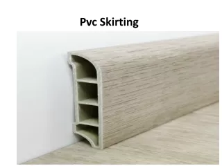 pvc skirting