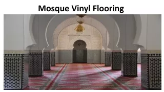 mosque vinyl flooring