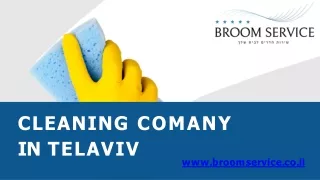 Cleaning Comany in Telaviv