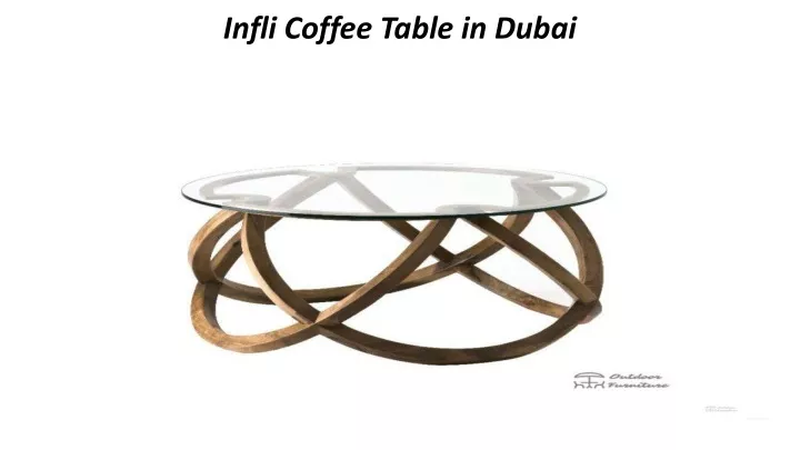 infli coffee table in dubai