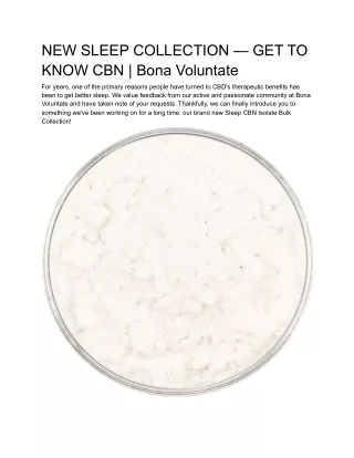 new sleep collection get to know cbn bona