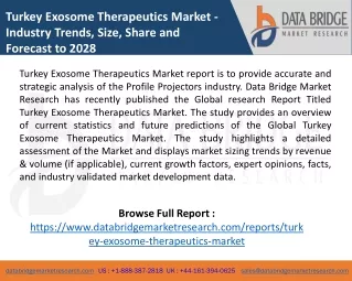 turkey exosome therapeutics market industry