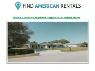 florida excellent weekend destination in united
