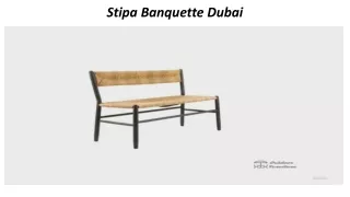 Stipa Banquette Dubai