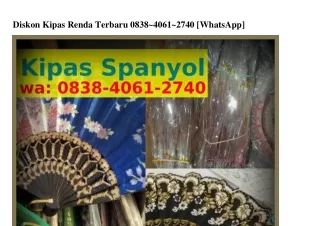 diskon kipas renda terbaru 0838 4061 2740 whatsapp