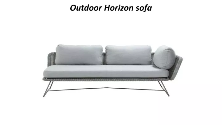 outdoor horizon sofa