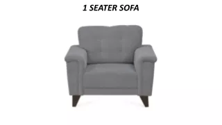 1 seater sofa