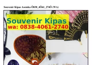 souvenir kipas asemka 838 4 61 274 wa