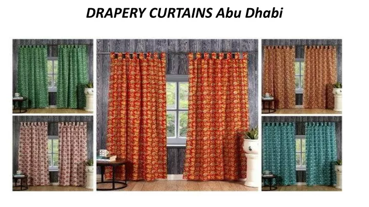 drapery curtains abu dhabi
