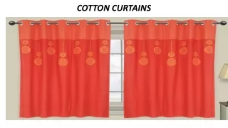 cotton curtains