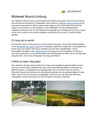 midweek noord limburg