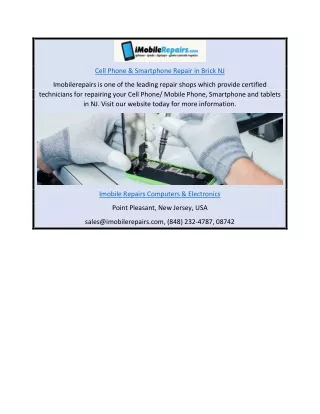 cell phone smartphone repair in brick nj