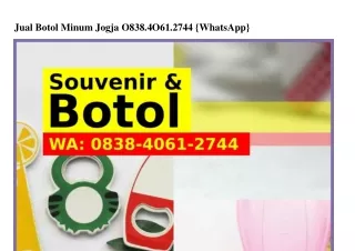 jual botol minum jogja o838 4o61 2744 whatsapp