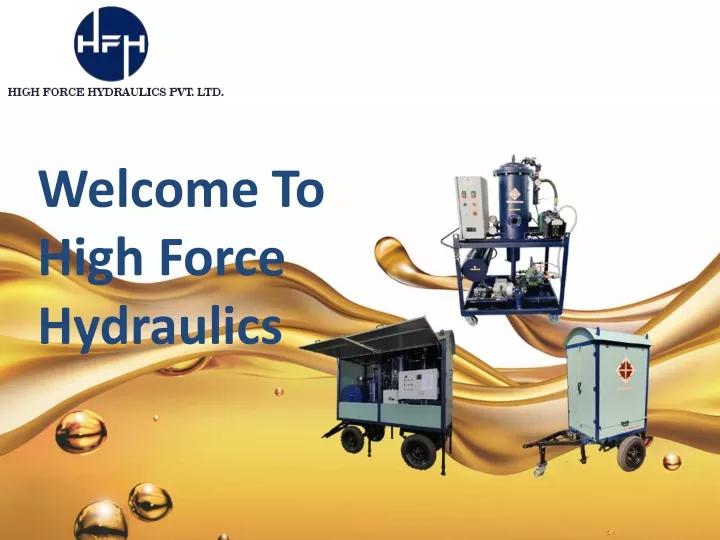 welcome to high force hydraulics