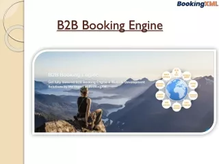 b2b booking engine