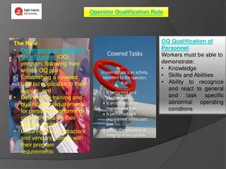 operator qualification rule