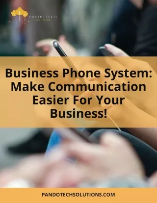 Business Phone Systems Warren