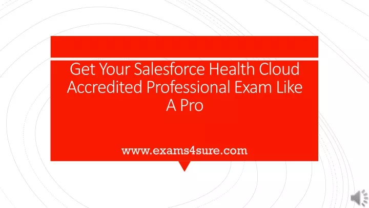 get your salesforce health cloud accredited