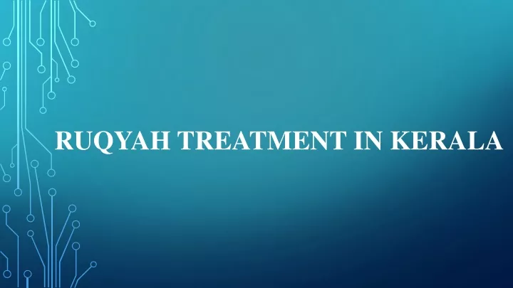 ruqyah treatment in kerala