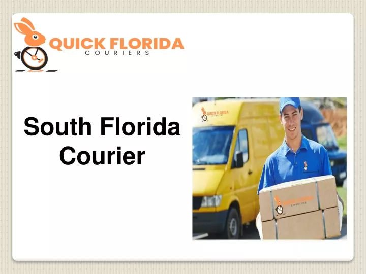 south florida courier